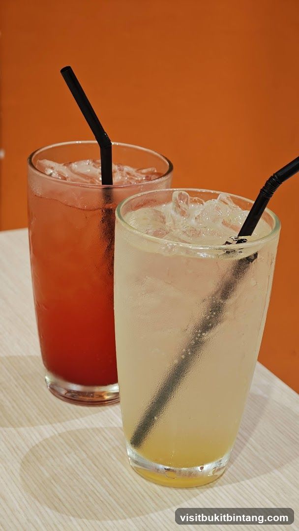 Two Iced Drinks
