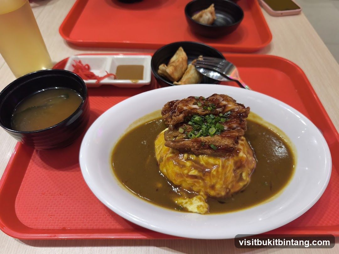 Japanese Curry Rice with Fried Chicken