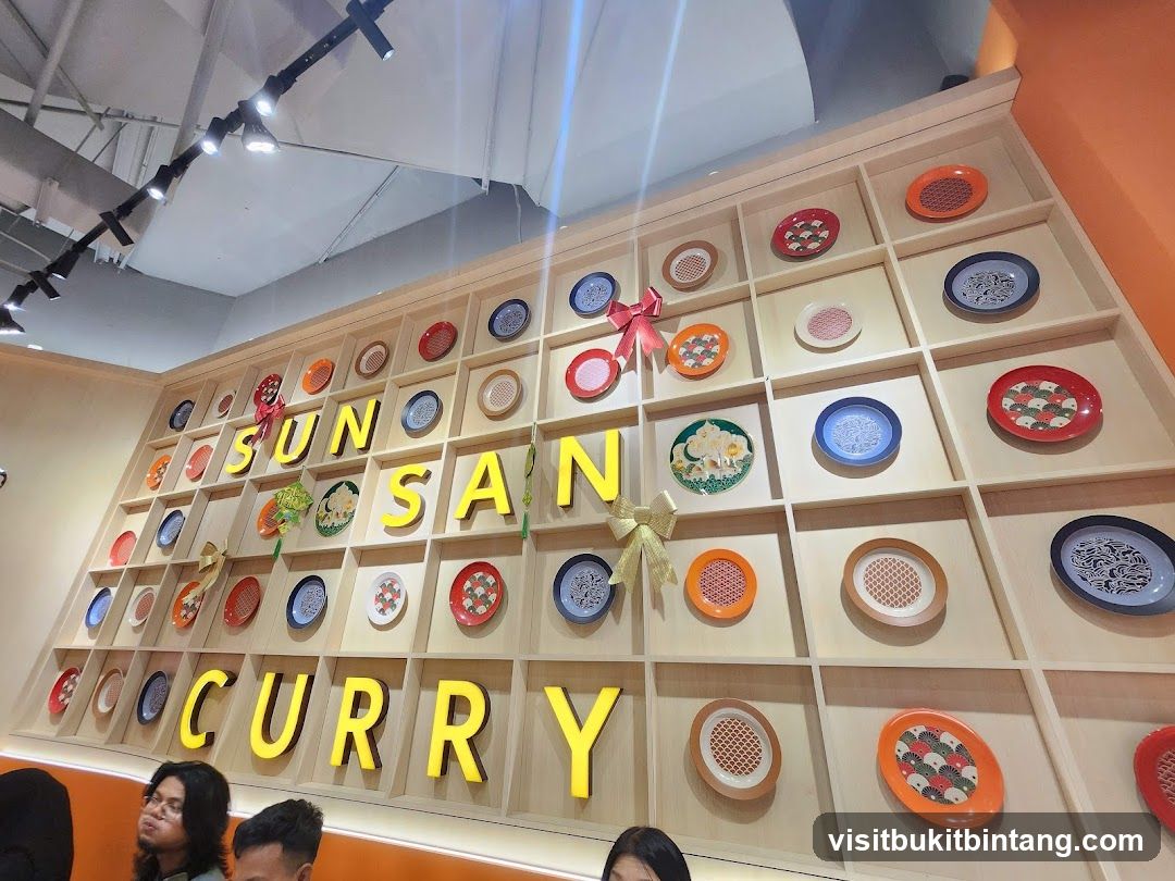 Restaurant Interior with Decorative Wall