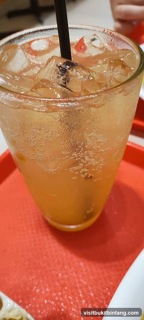 Orange Soda with Ice
