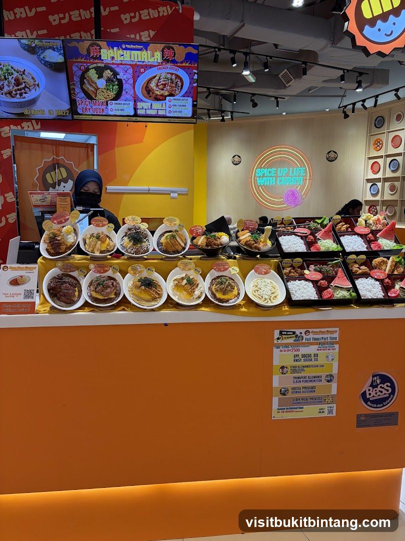 Food Stall Display