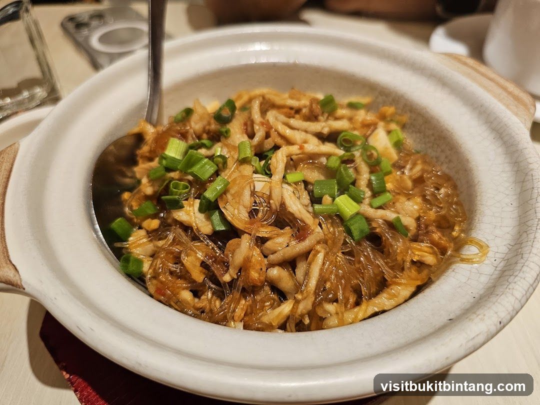 Noodle Dish with Scallions