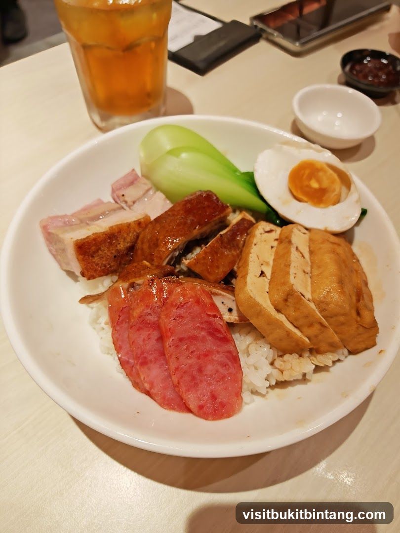Rice Bowl with Meats and Vegetables