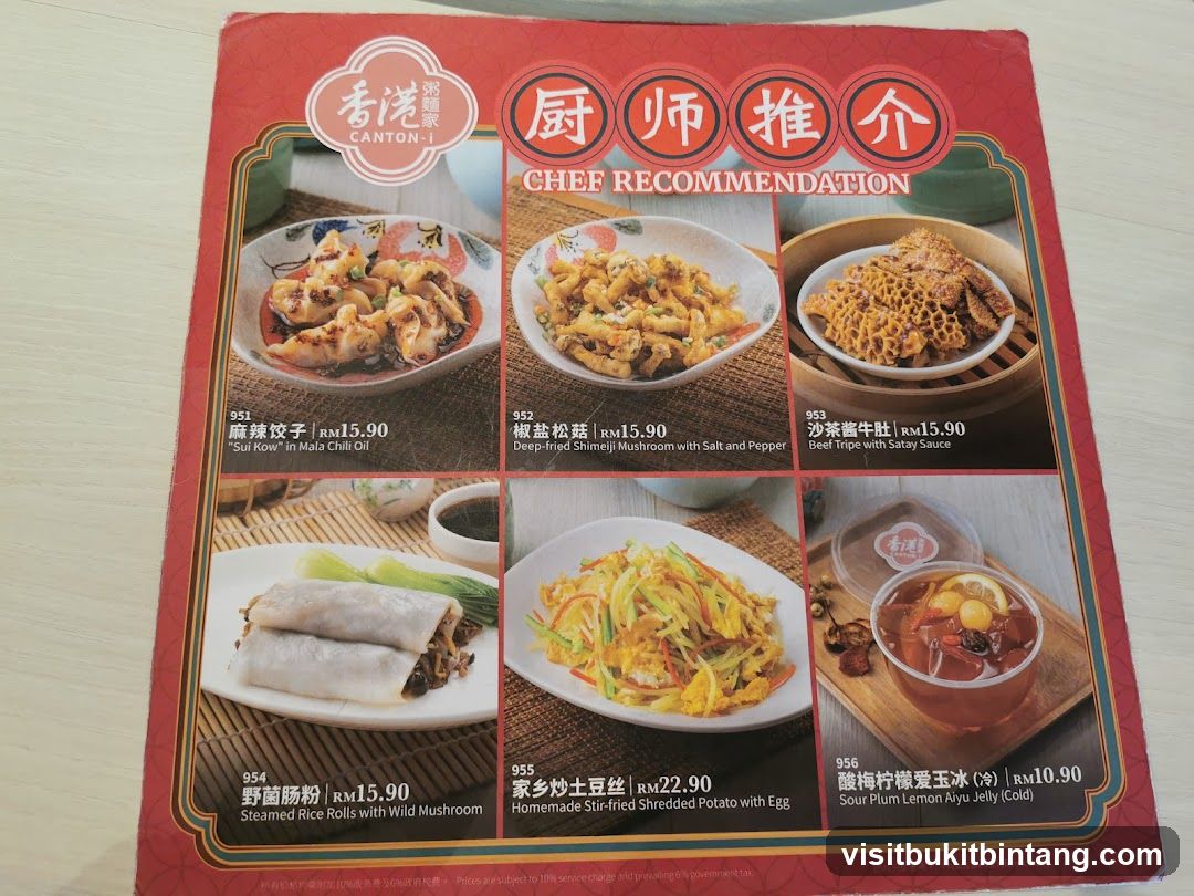 Chef Recommendation