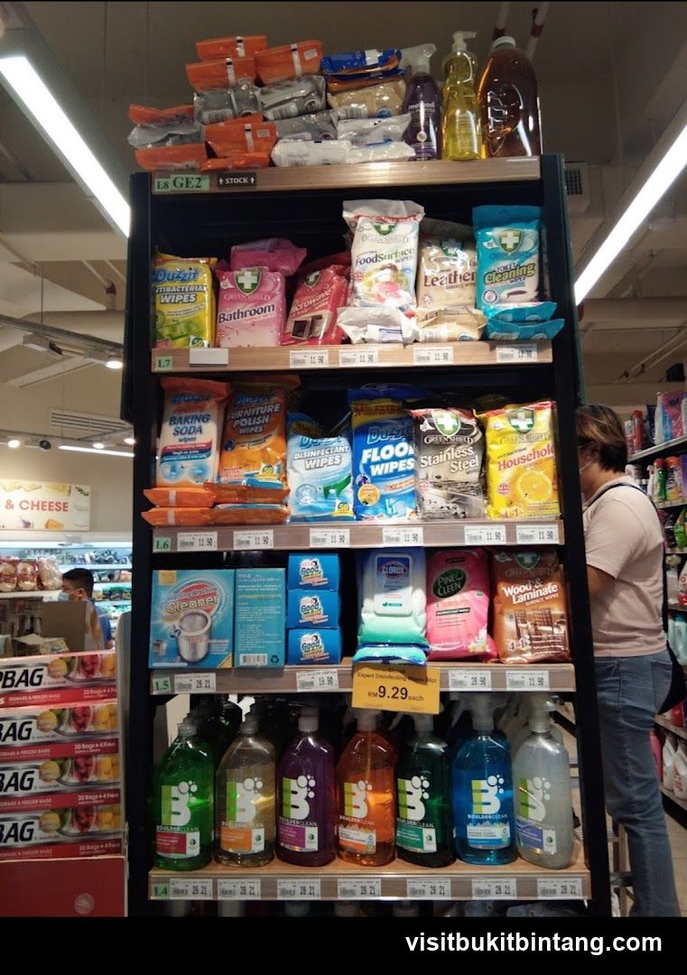 Cleaning Supplies Aisle