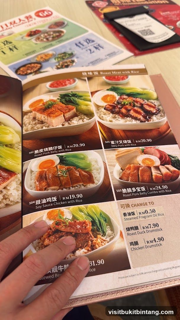 Roast Meat with Rice