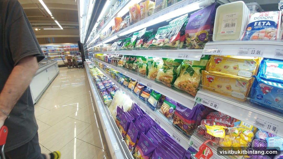 Supermarket Dairy Aisle
