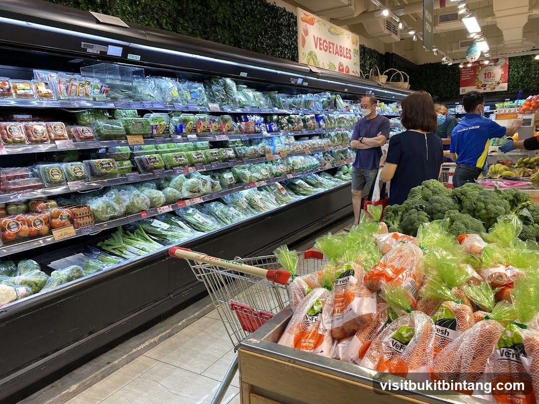 Supermarket Vegetable Aisle