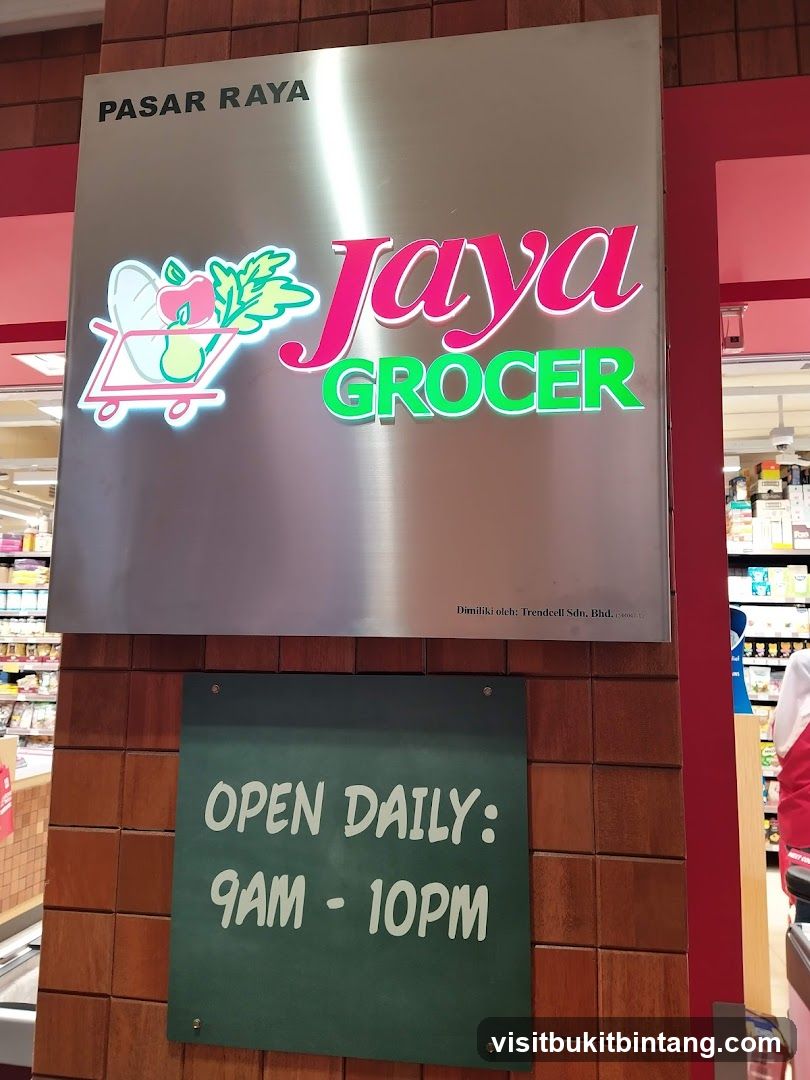 Jaya Grocer Storefront