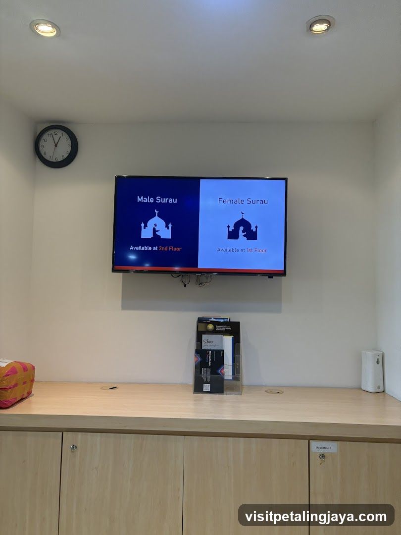 Surau Direction Display