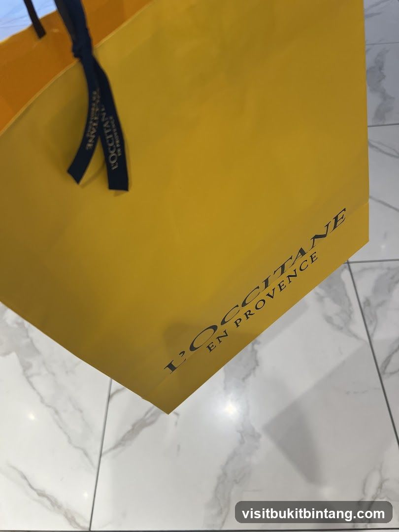 L'Occitane Shopping Bag