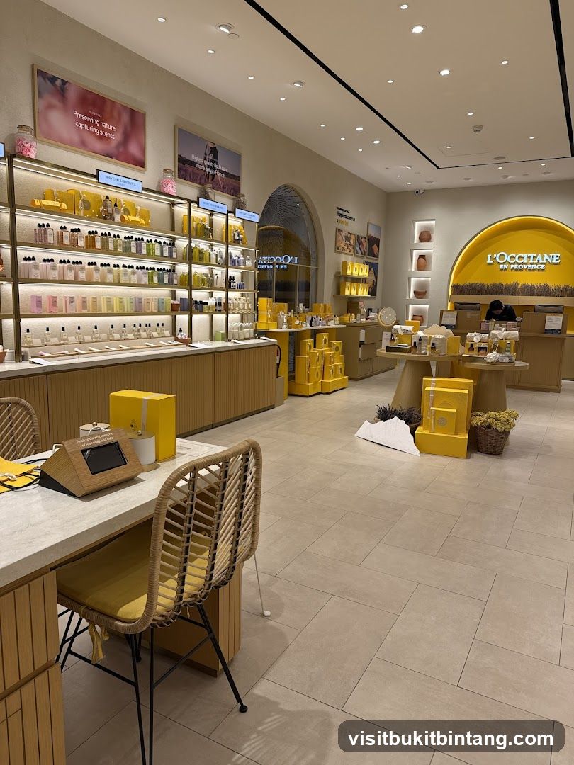 L'Occitane Store Interior