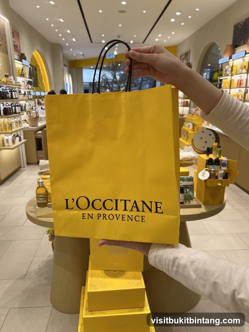 L'Occitane Shopping Bag