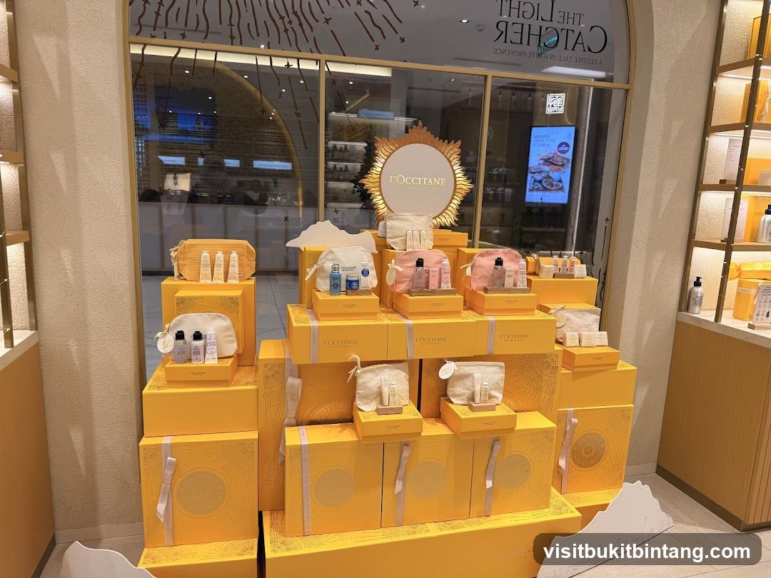 L'Occitane Product Display