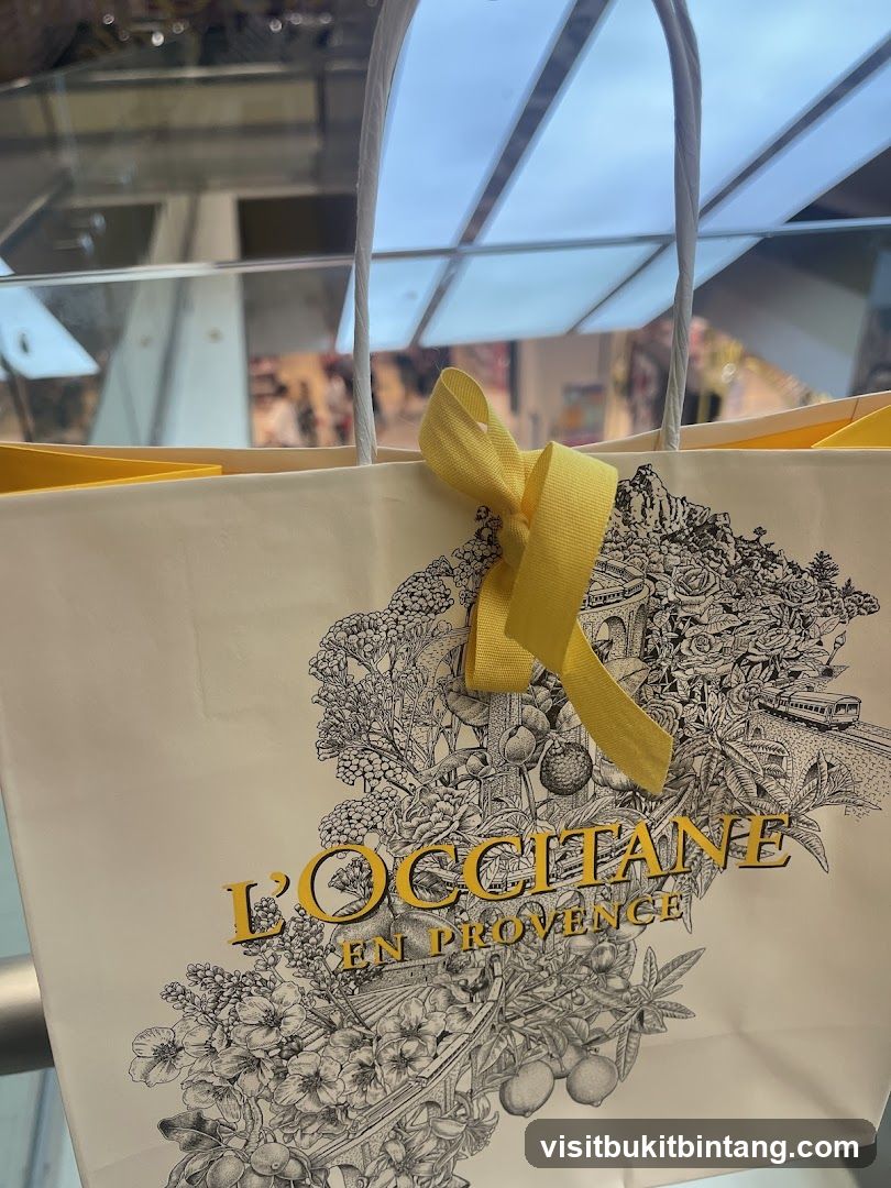 L'Occitane Shopping Bag