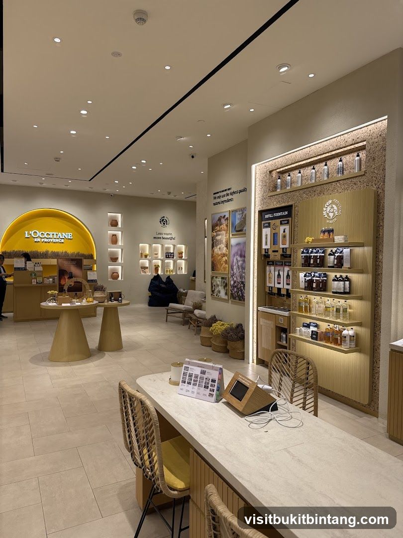 L'Occitane Store Interior