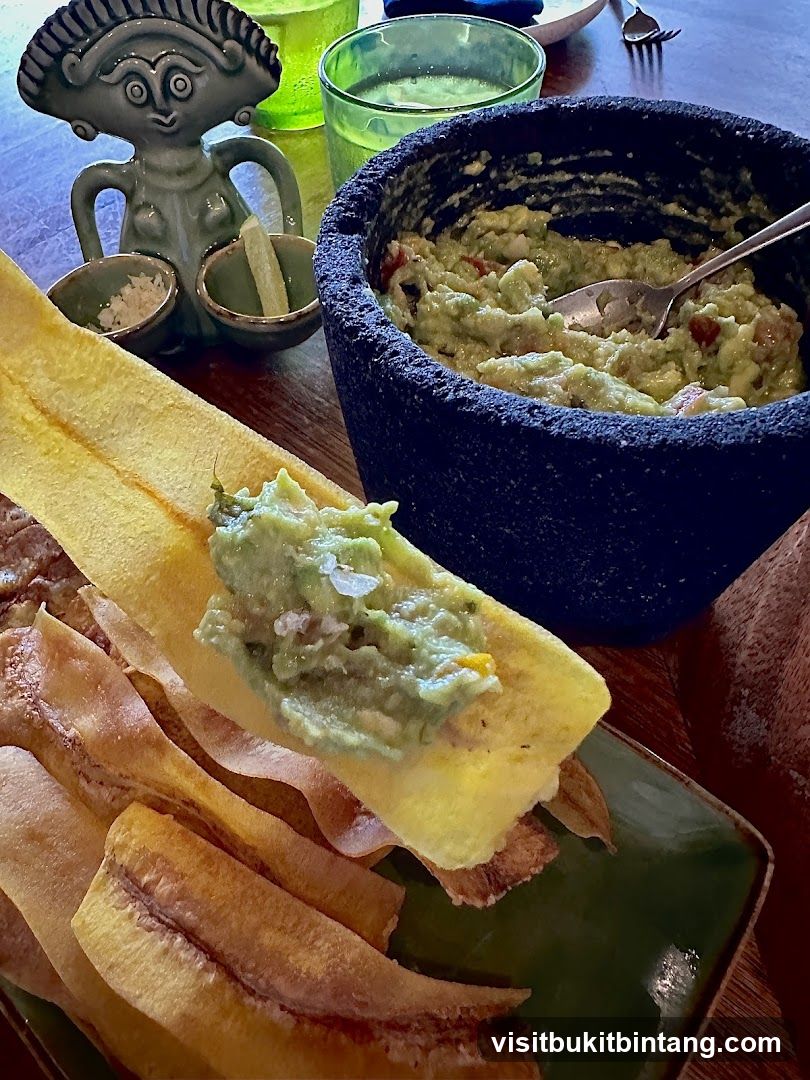 Guacamole and Plantain Chips
