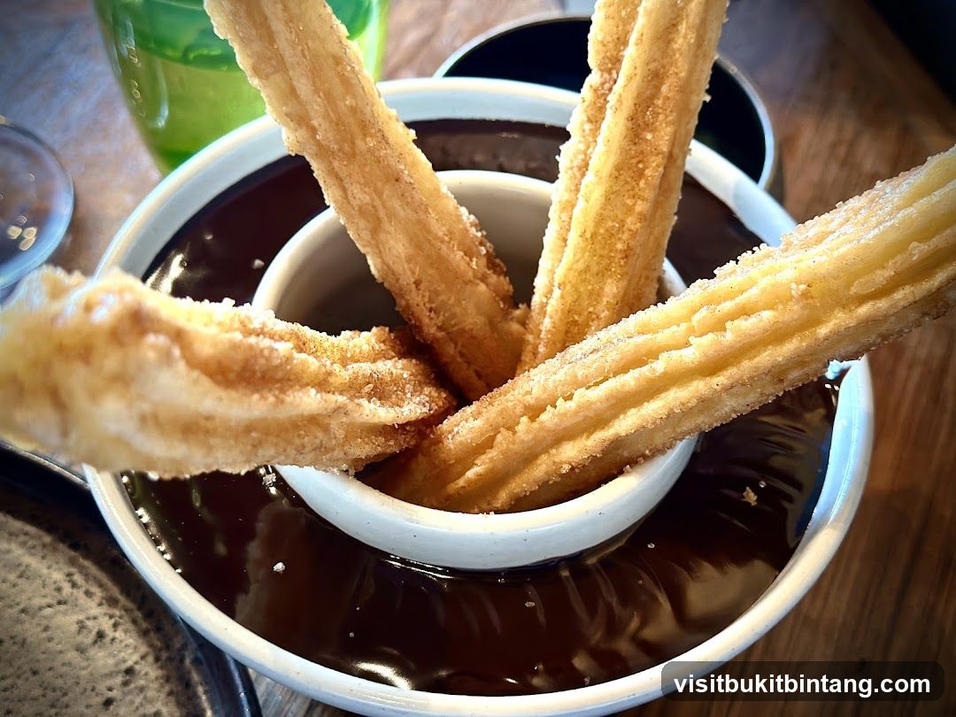 Churros with Chocolate Dip