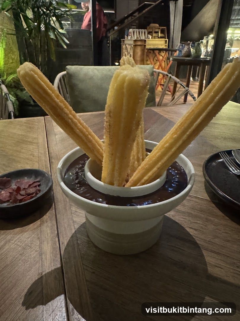 Churros with Chocolate Dip