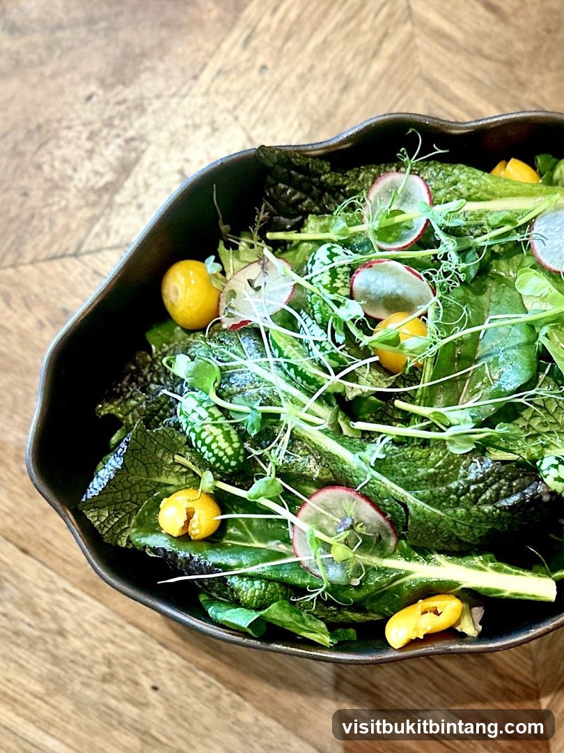 Fresh Salad in a Bowl