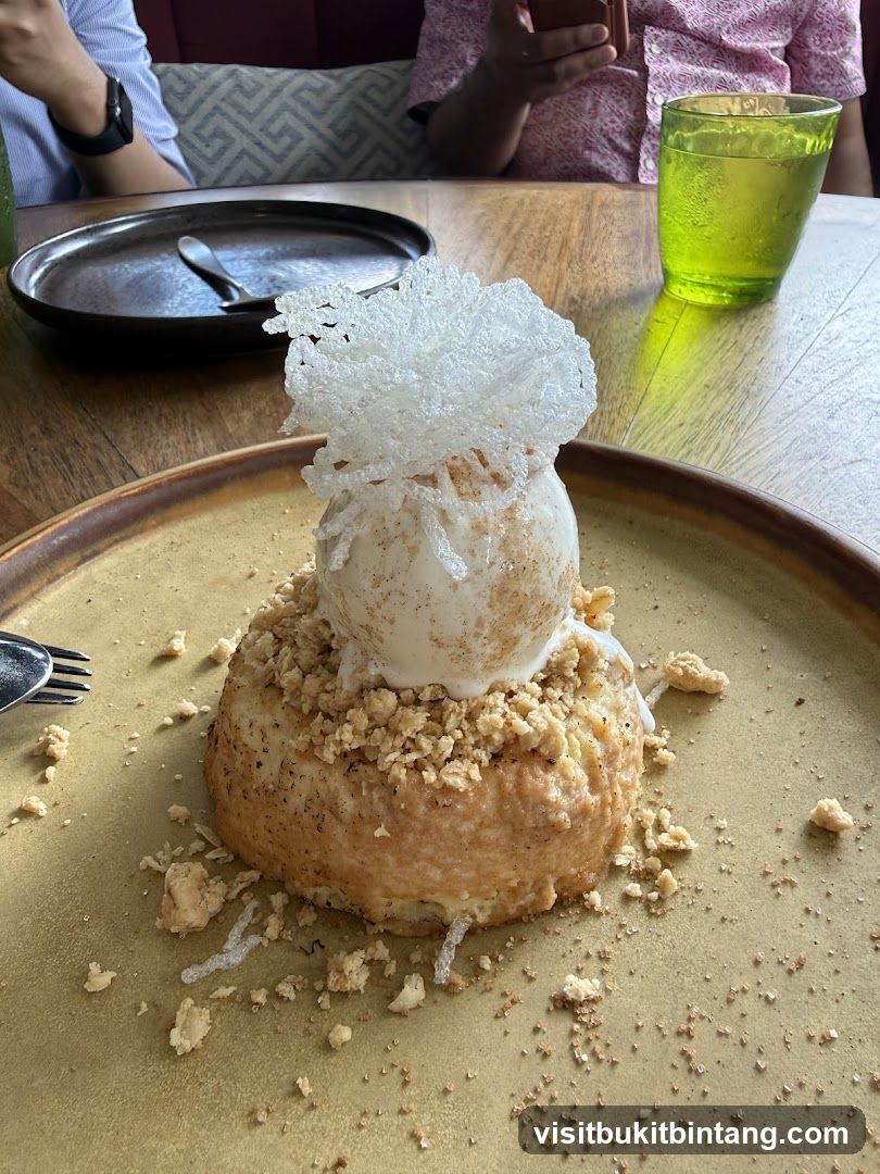Dessert with Ice Cream