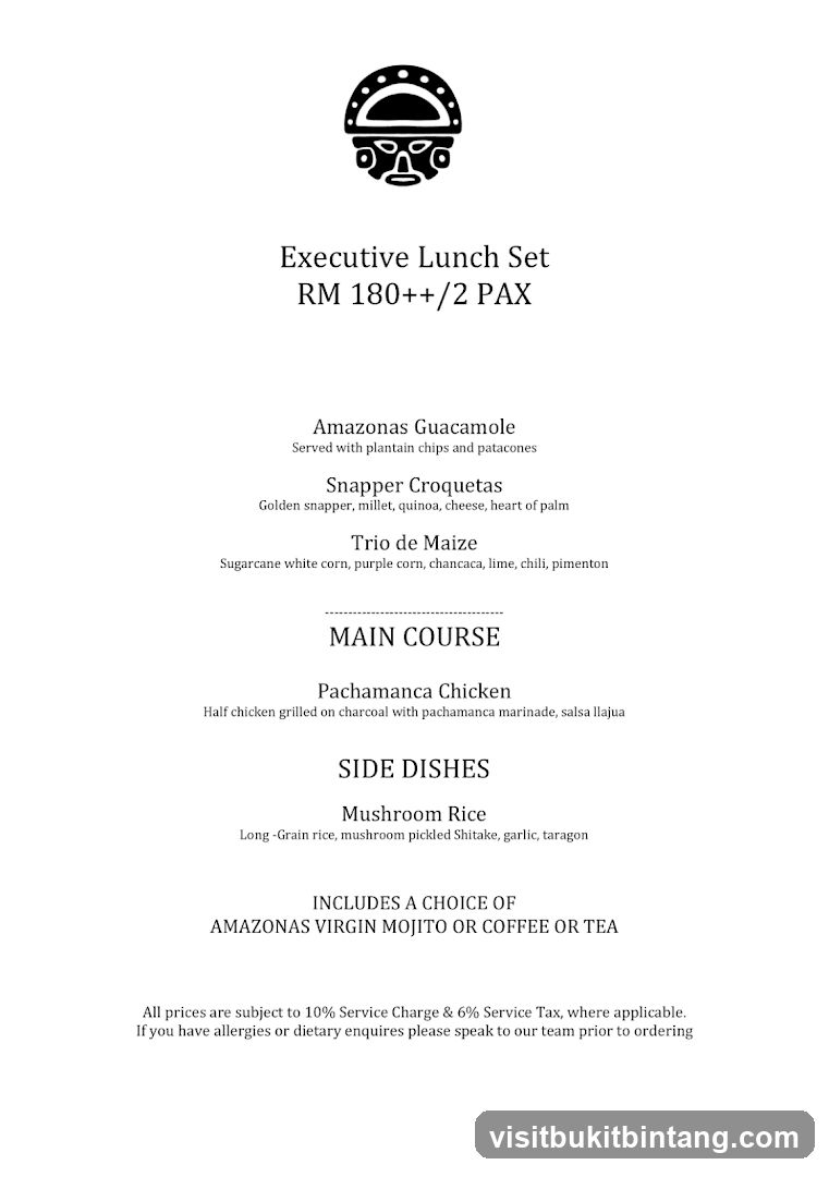 Executive Lunch Set