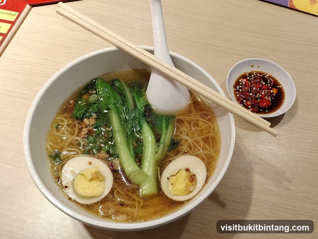 Ramen with Egg and Greens