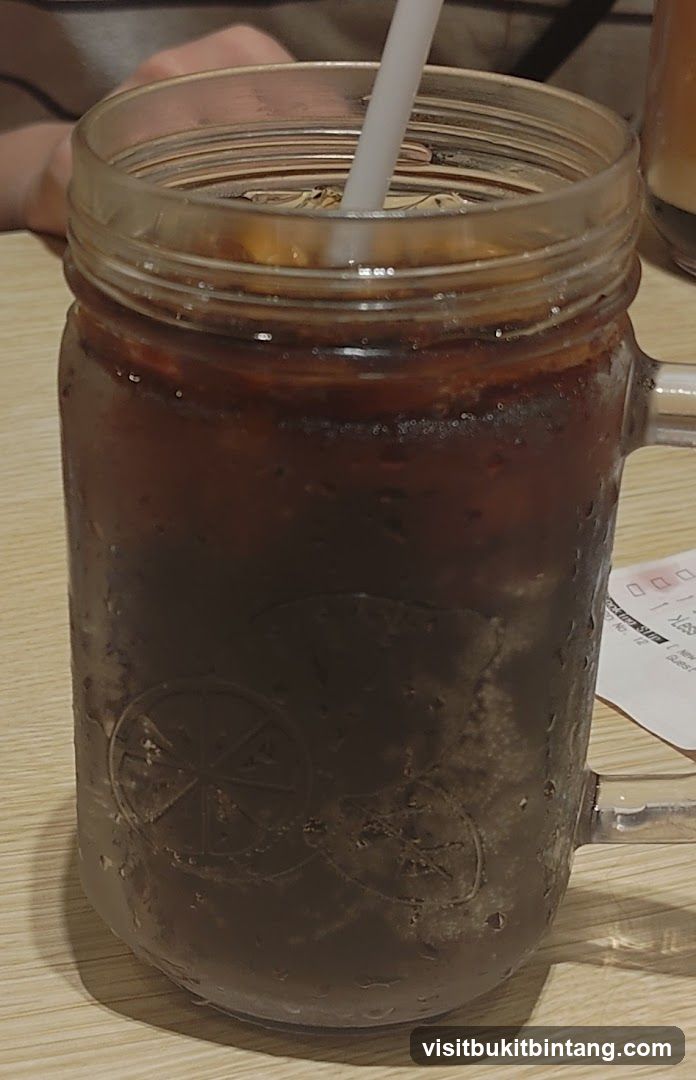 Iced Coffee in a Mason Jar