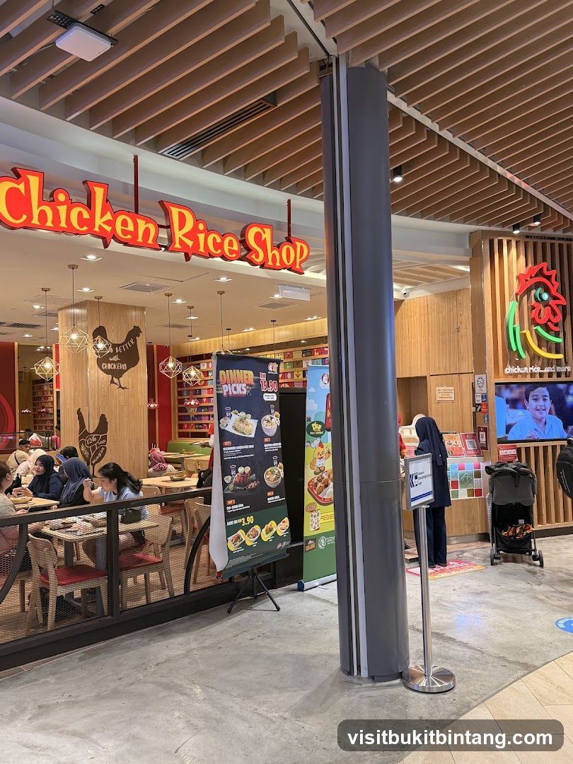 Chicken Rice Shop Interior