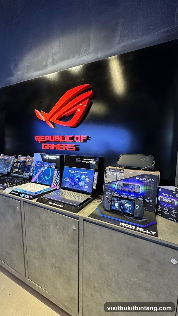 Republic of Gamers Product Display