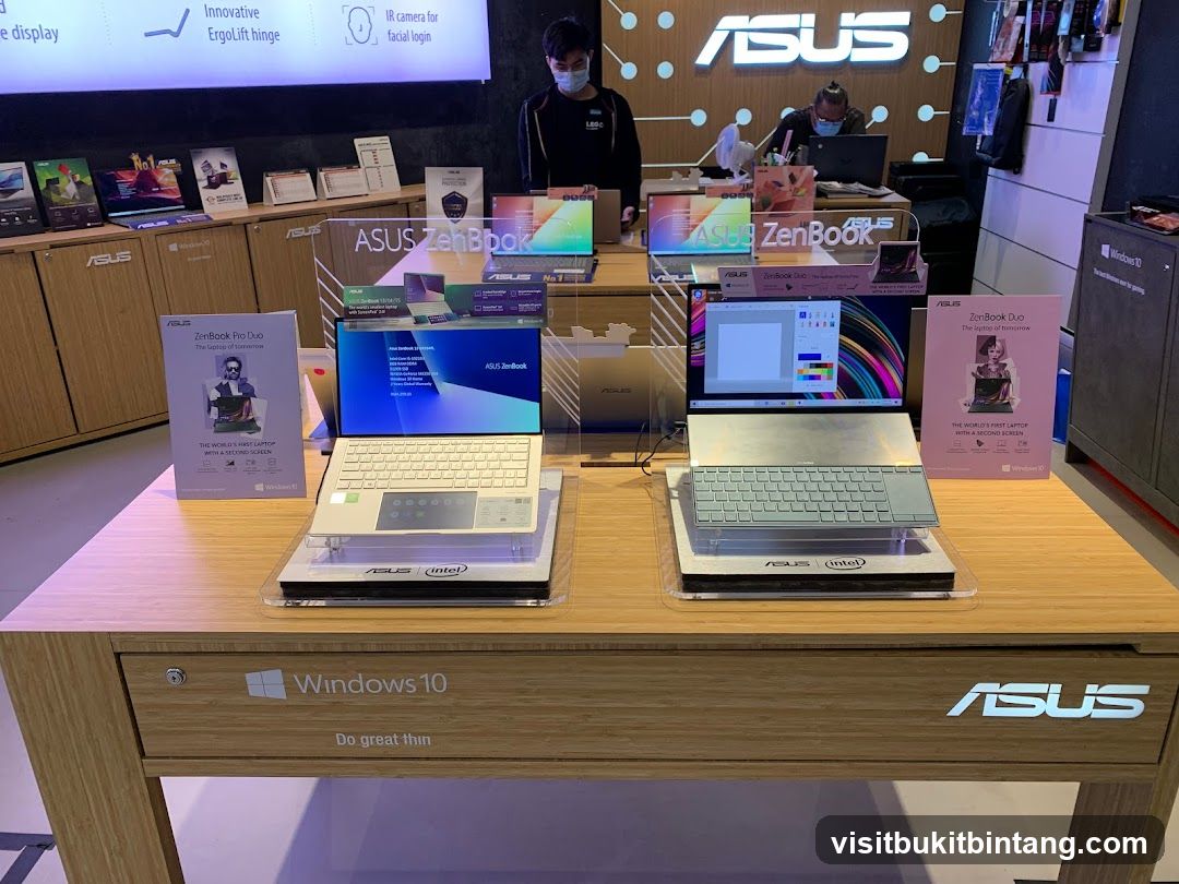 ASUS ZenBook Laptops Display
