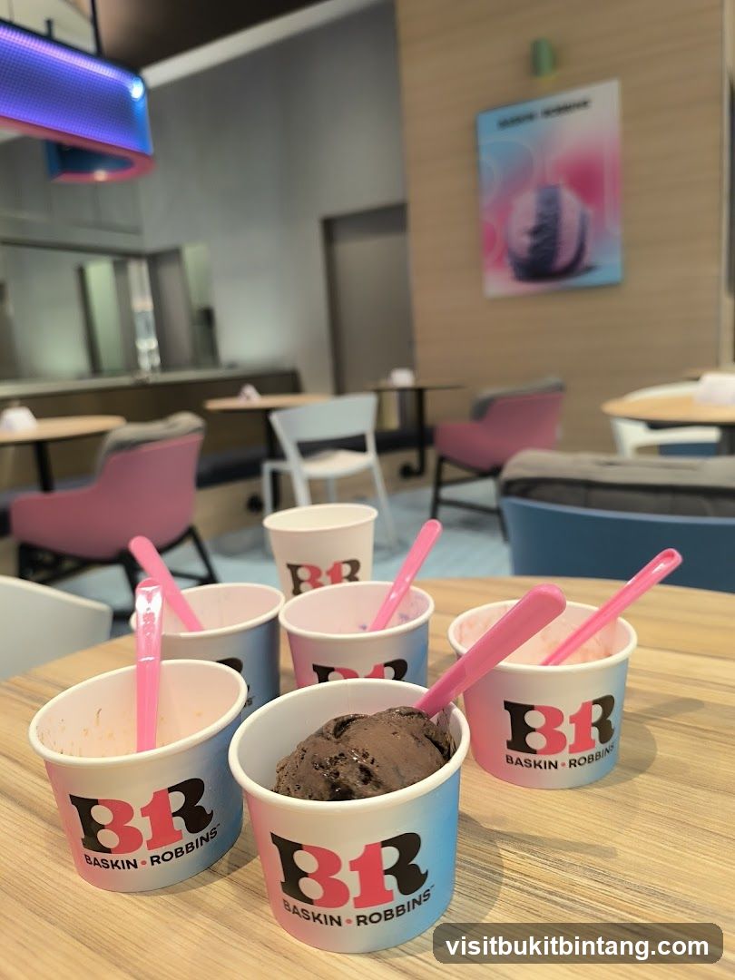 Baskin Robbins Ice Cream Cups