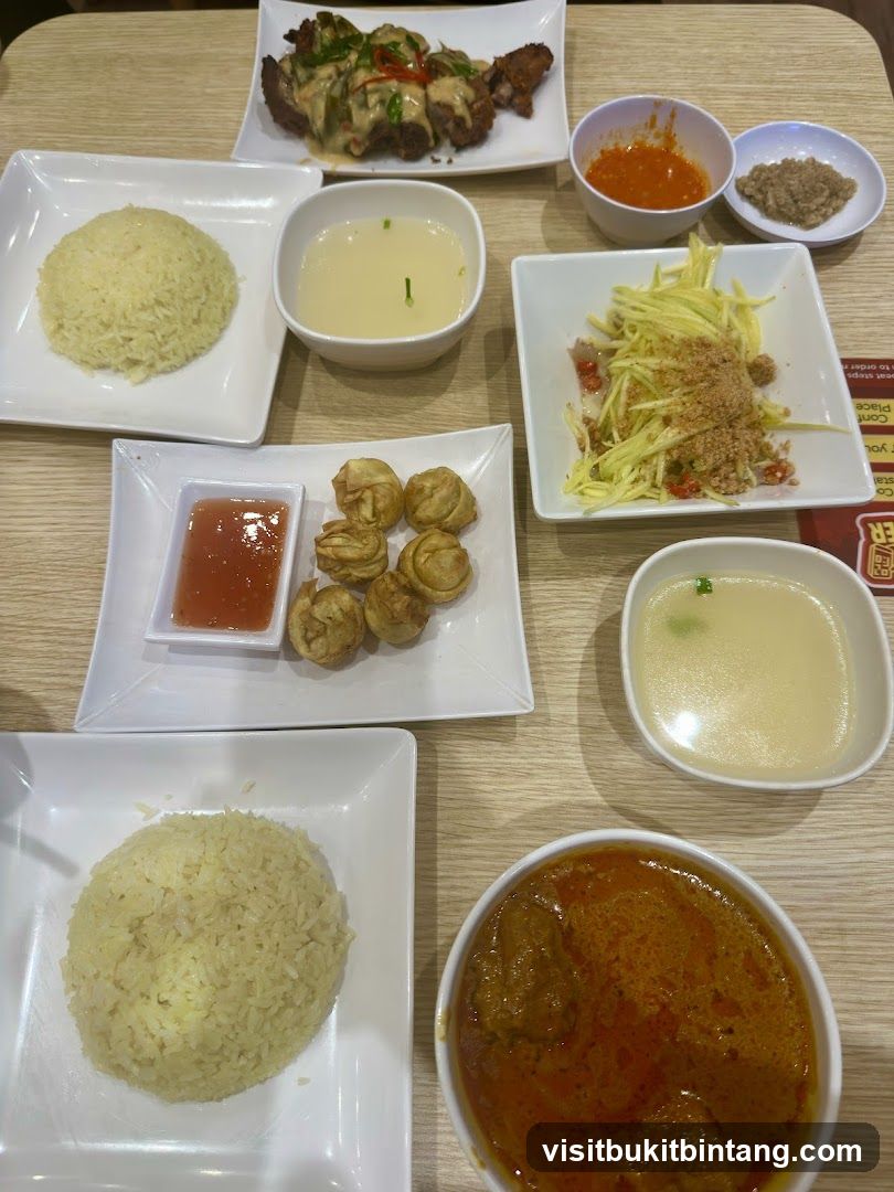 Assortment of Asian Dishes