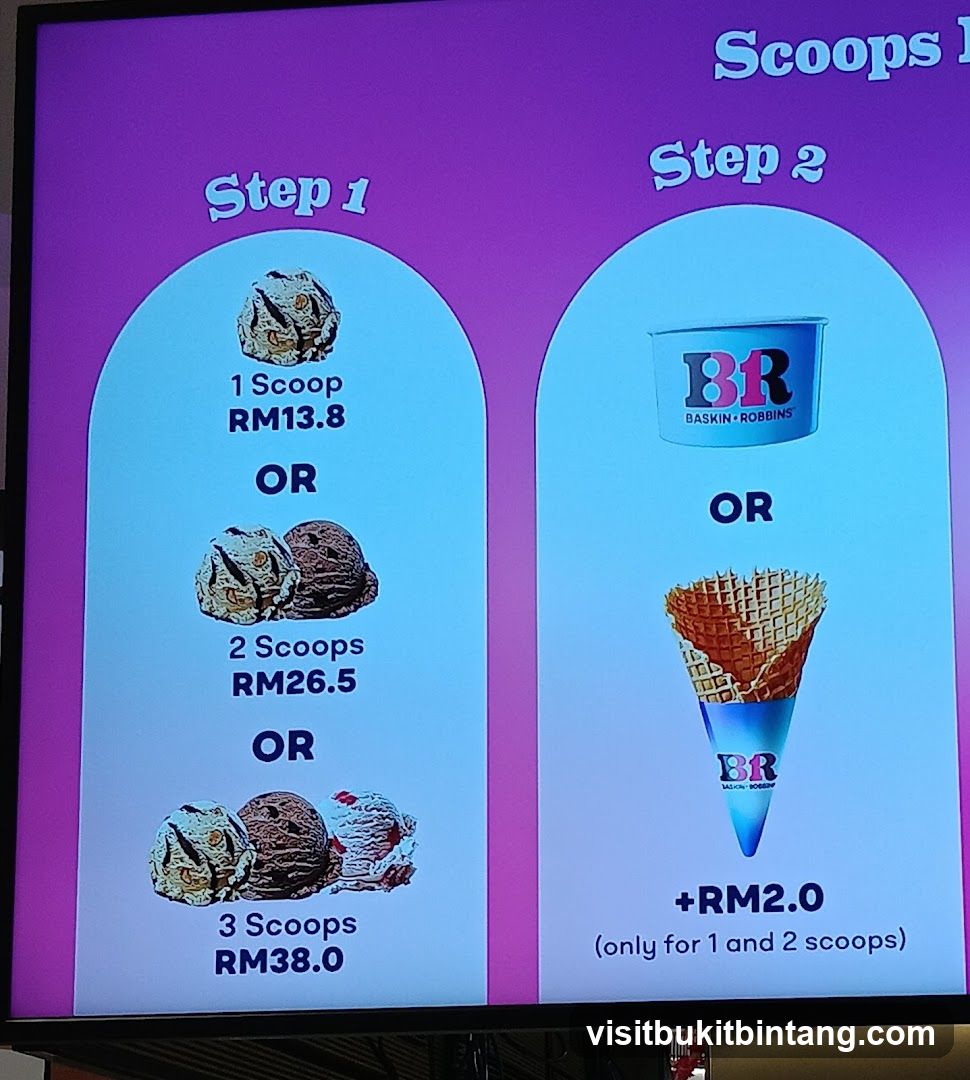 Baskin Robbins Scoops