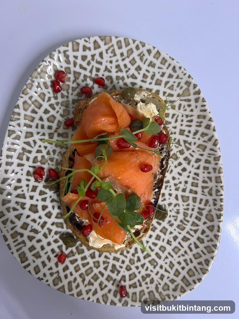 Smoked Salmon Toast