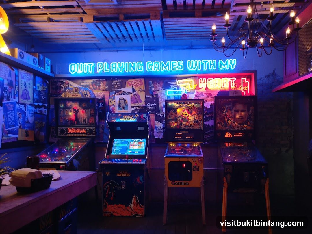 Arcade and Pinball Machines