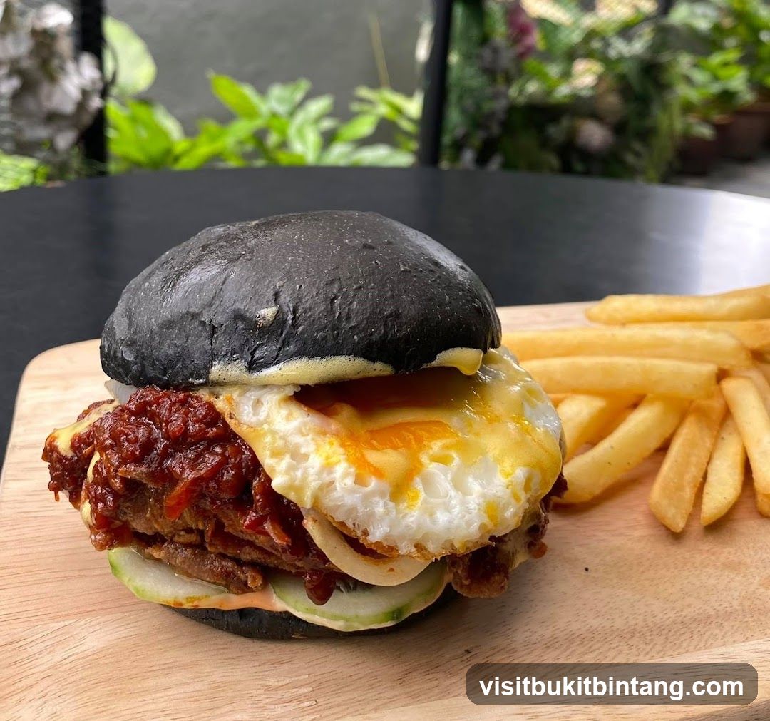 Burger and Fries