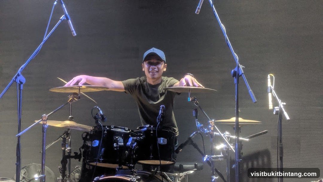 Drummer on Stage