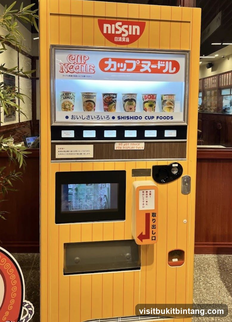 Nissin Cup Noodle Vending Machine