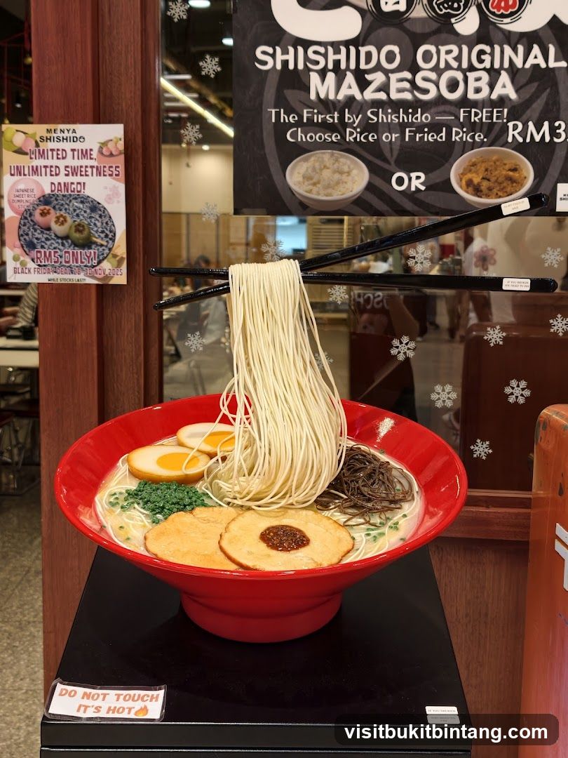 Shishido Original Mazesoba Display