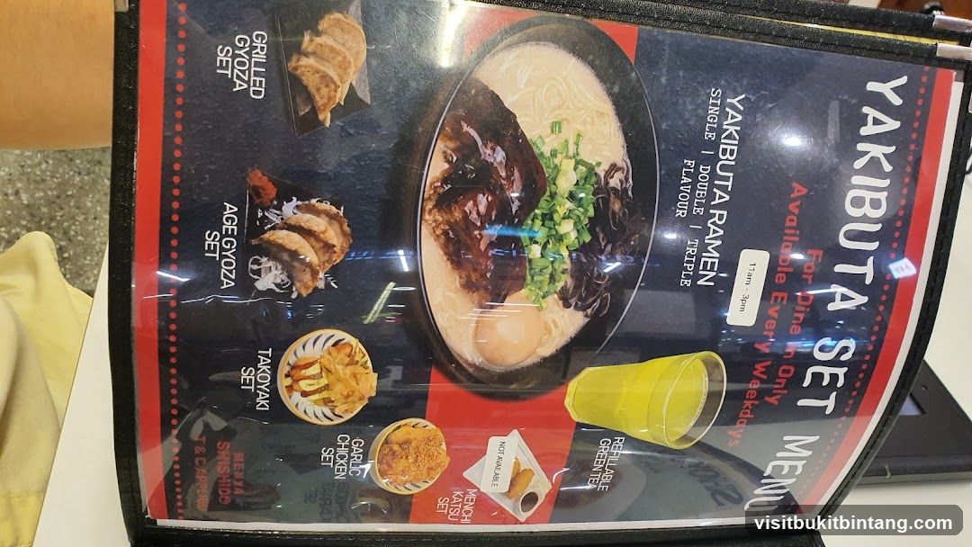 YAKIBUTA SET MENU