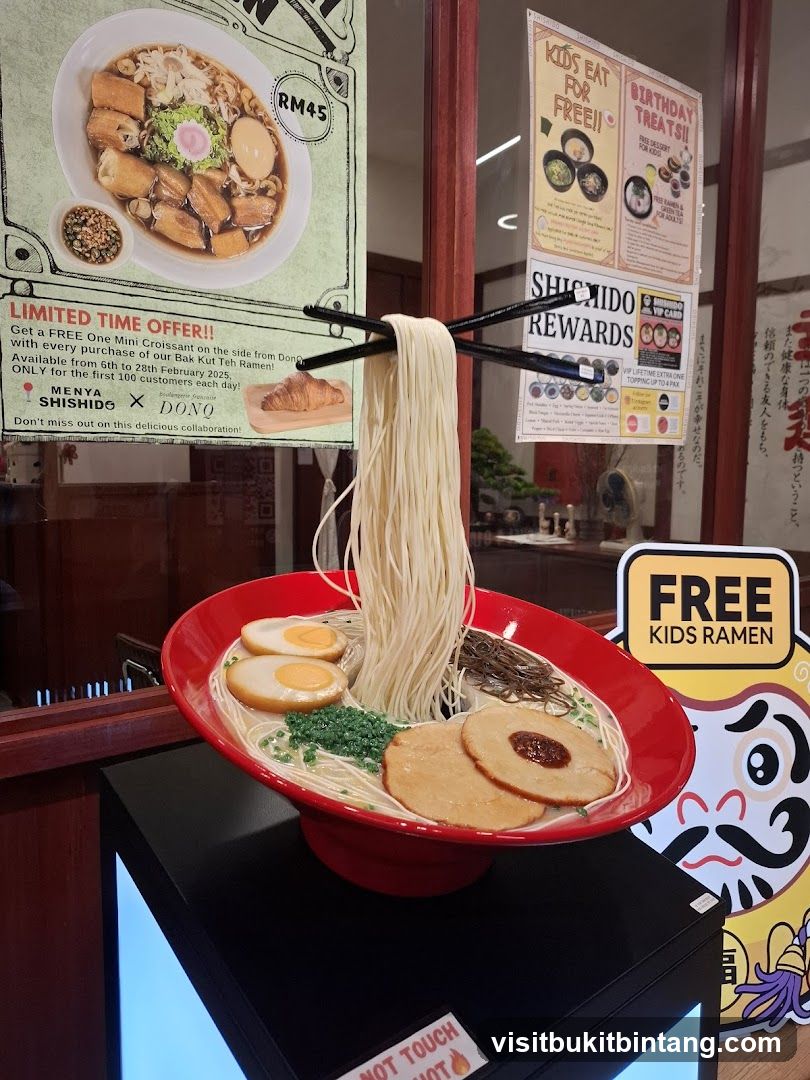 Ramen Display and Promotions
