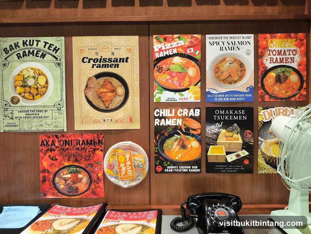 Ramen Menu Posters
