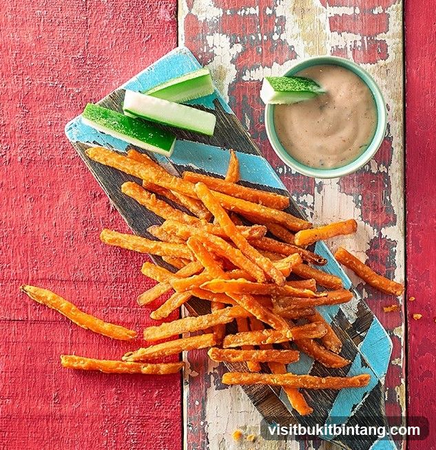 Sweet Potato Fries with Dip