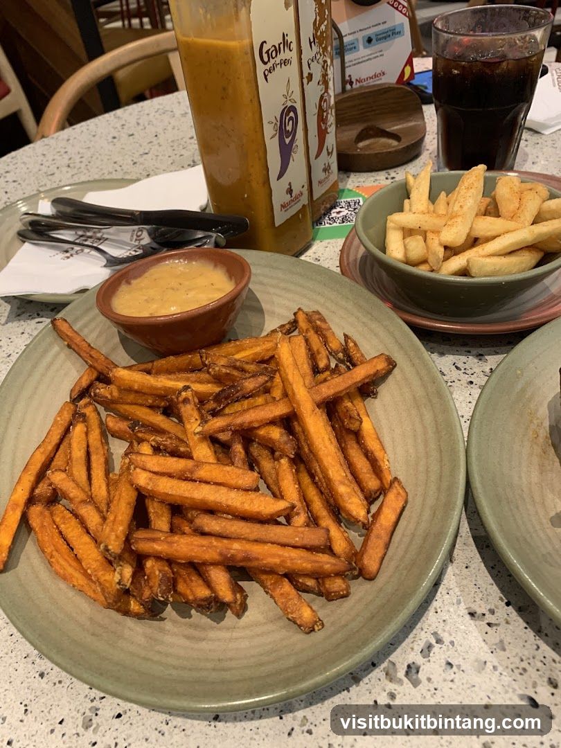 Nando's Peri-Peri Fries and Sauce
