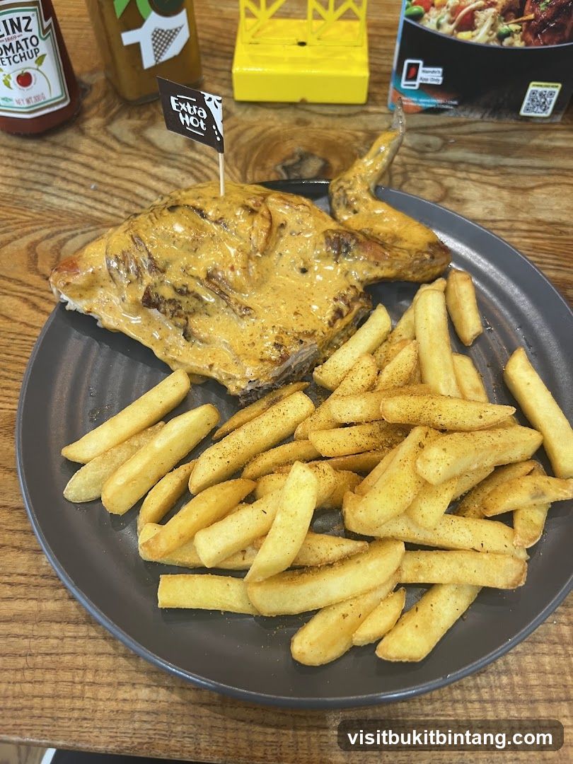 Half Chicken with Fries