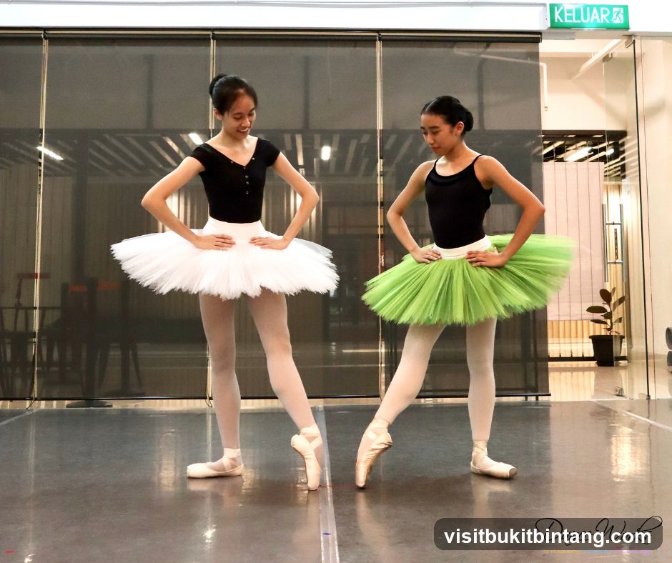 Ballet Dancers Posing