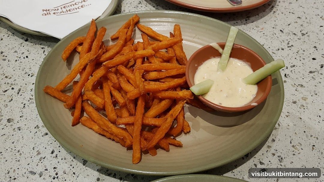 Sweet Potato Fries with Dip
