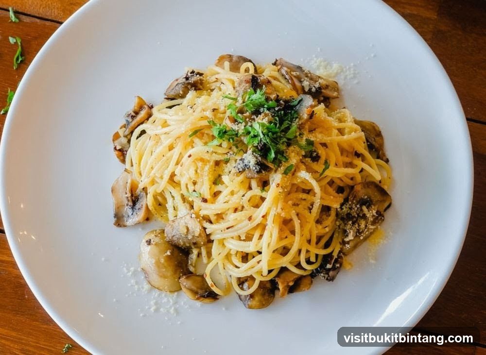 Mushroom Spaghetti