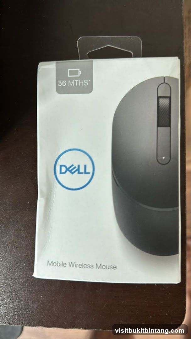 Dell Mobile Wireless Mouse Packaging